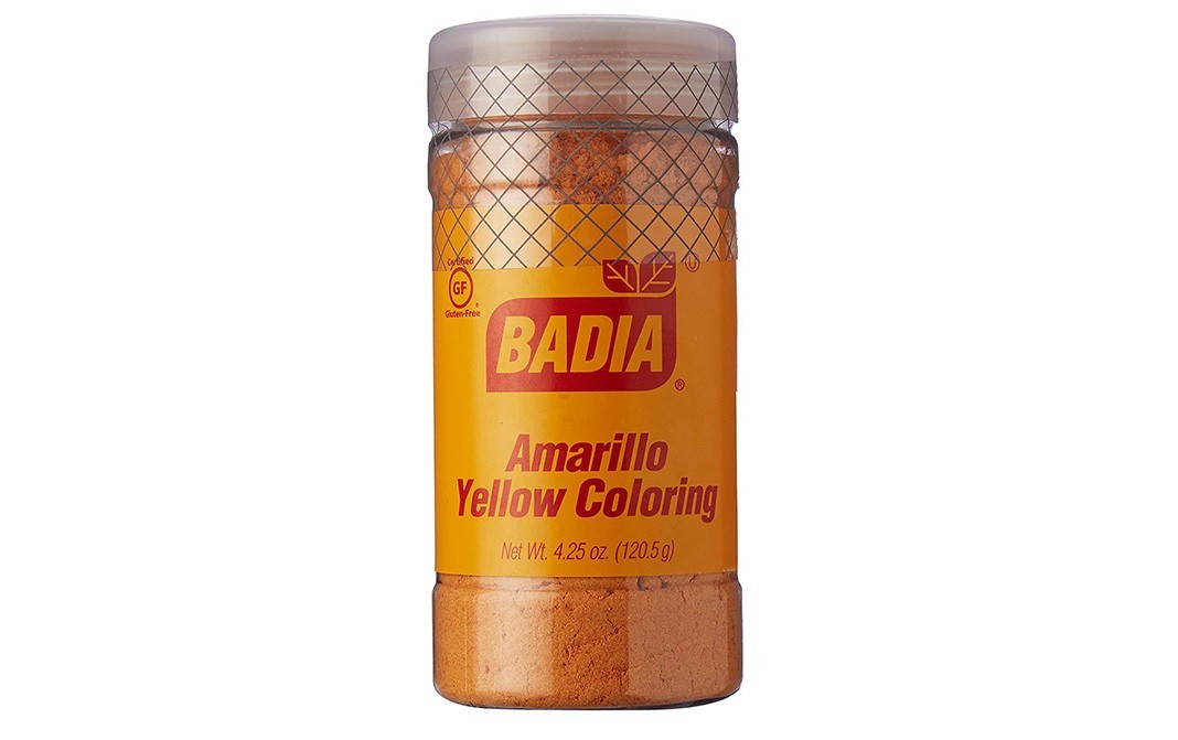 Badia Amarillo Yellow Coloring    Bottle  120.5 grams